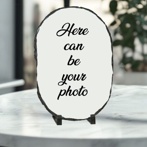Oval Photo Slate - Image 2