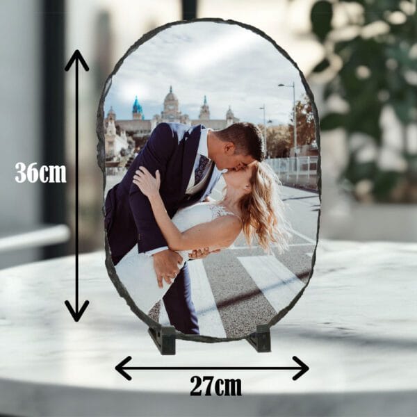 Oval Photo Slate - Image 3